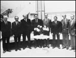ELKN: n keskuskomitean vastaanotto eri aikojen komsomol- pomoille vuonna 1988.