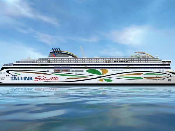 Tallinkin uusi MyStar-alus liikennöi Helsingin ja Tallinnan välillä vuodesta 2022 alkaen.