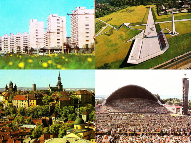 Tallinn Sightseeing: Then & Now