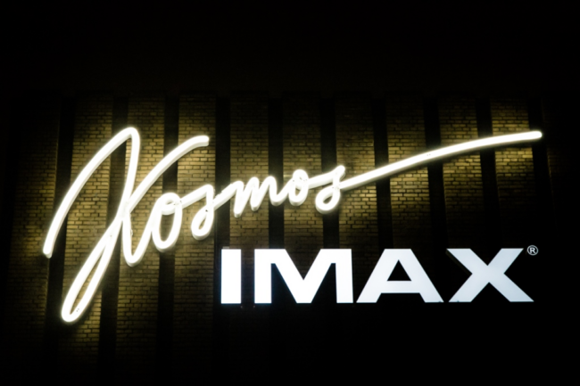 Кинотеатр Kosmos IMAX откроется 19 декабря