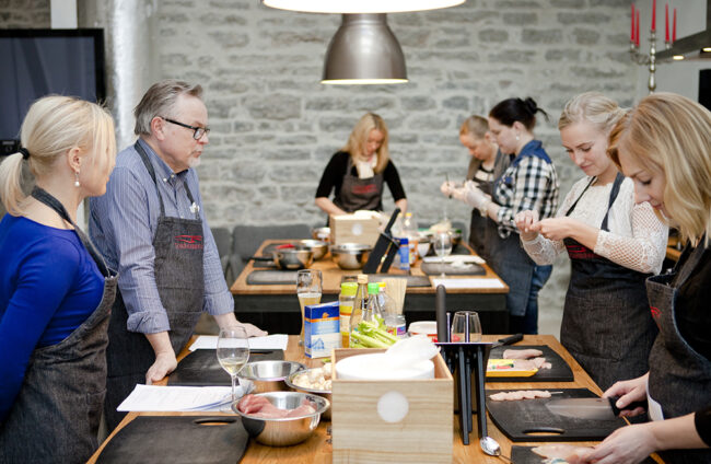 Estonian Cooking Classes at Toiduakadeemia