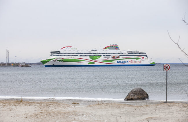 Tallink’s Megastar took to the seas