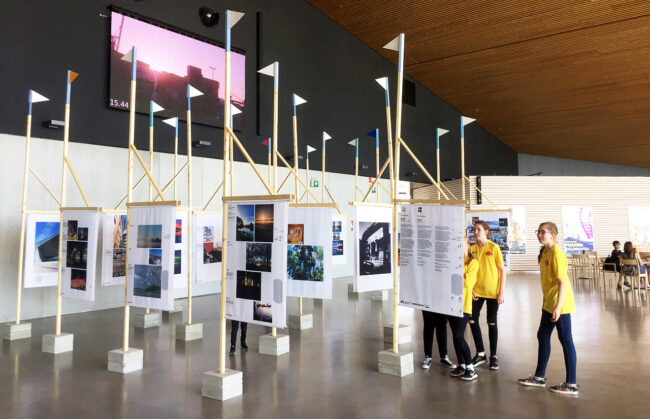 Helsingin Länsiterminaali 2:ssa voi tutustua Suomea ja Viroa esittelevään 100 hetkeä -valokuvanäyttelyyn