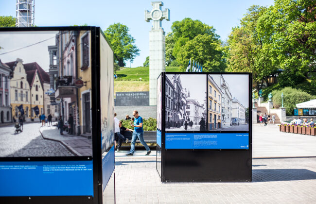 Katso, miltä Tallinna näytti vuosisata sitten – Vapaudenaukion valokuvanäyttely esittelee pääkaupungin tuttuja paikkoja