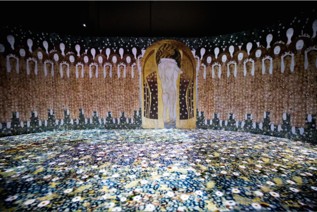 Мультимедийная художественная выставка Monet2Klimt
