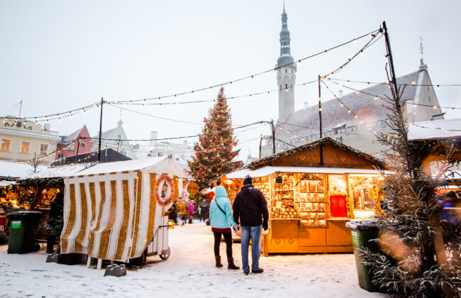 Tallinnan joulutori valittiin Euroopan parhaaksi