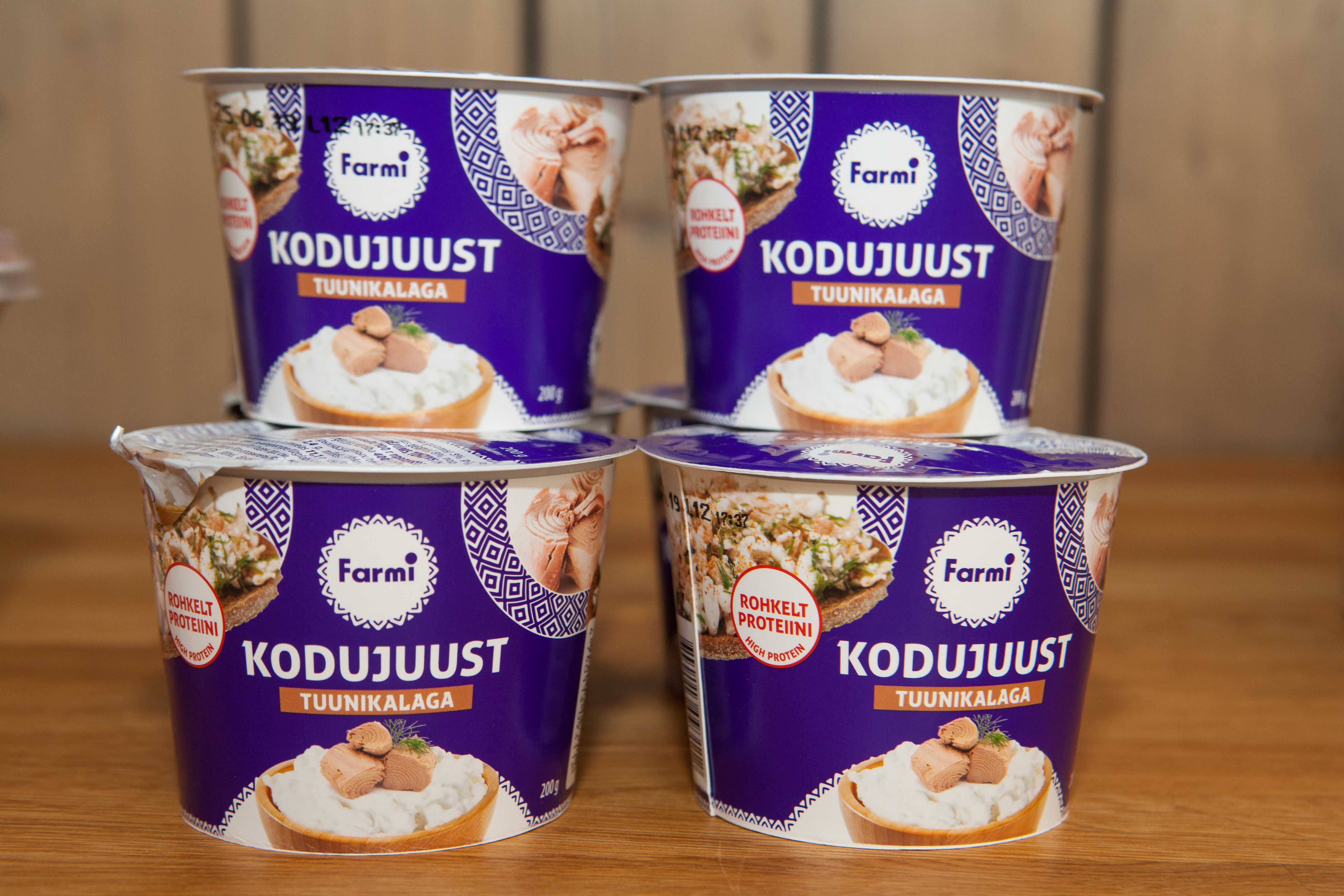 В летней коллекции эстонской молочной продукции: от зерненого творога с тунцом до готовых летних супов