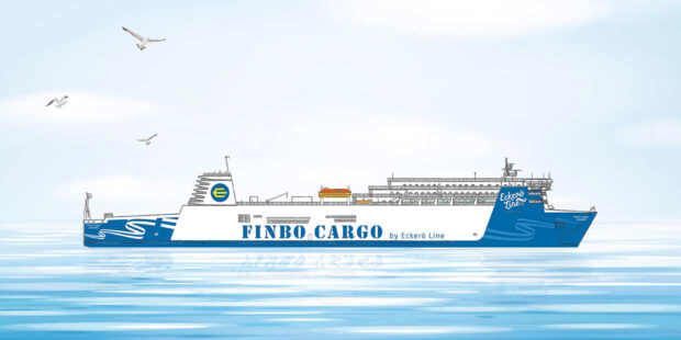 Eckerö Linen Finbo Cargo aloittaa tänään liikennöinnin Vuosaaresta Muugaan