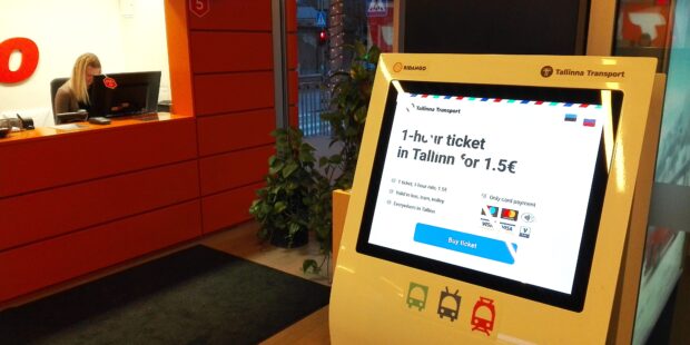 Lippuautomaateista saa nyt tunnin voimassa olevia matkalippuja – automaatteja tulossa lisää Tallinnaan
