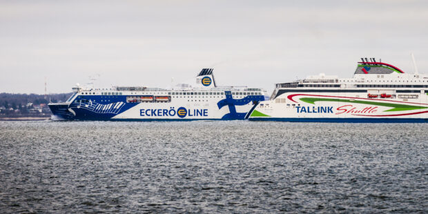 Laivojen rahtikuljetuksille apua – Suomen Huoltovarmuuskeskus tukee taloudellisesti kahta Helsinki–Tallinna-linjan alusta