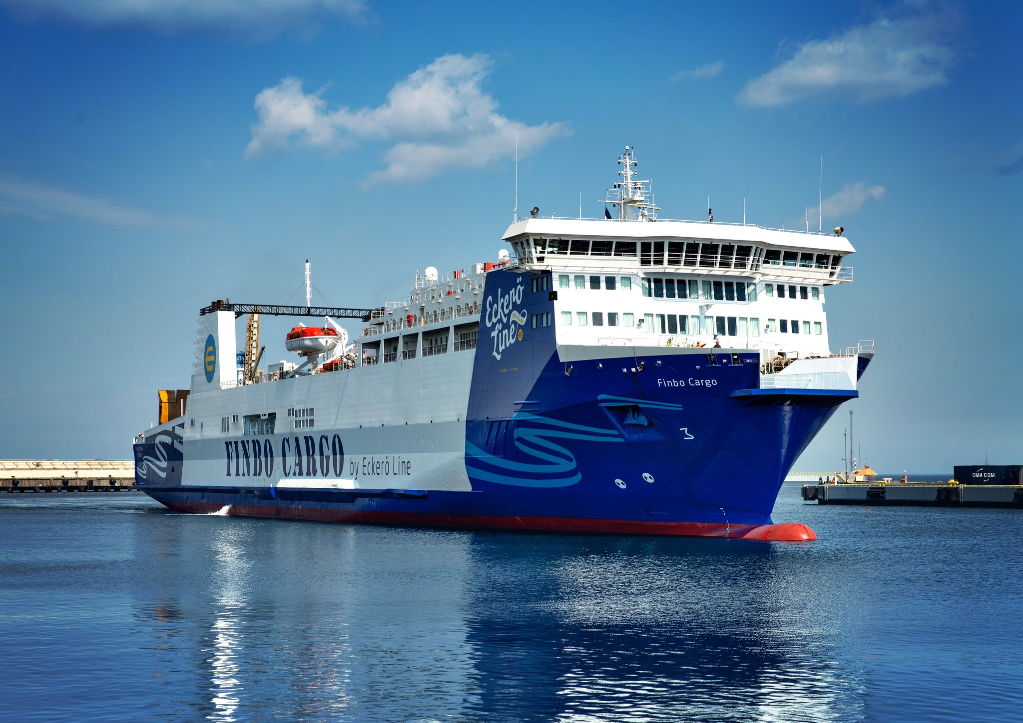 Muutoksia laivaliikenteessä – lisää rahtikapasiteettia Eckerö Linelta,  Viking XPRS ei liikennöi | The Baltic Guide OnlineThe Baltic Guide Online