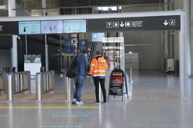 Helsingin satamien terminaaleissa panostettu turvallisuuteen – katso kuvat Länsiterminaali 2:sta
