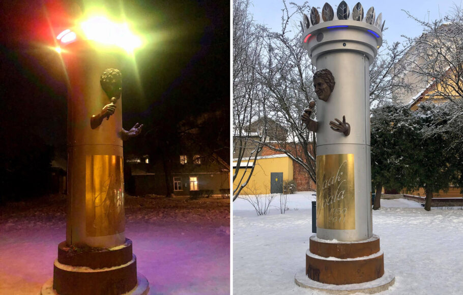 Laulaja Jaak Joalan muistomerkki Viljandissa jakaa vahvasti mielipiteitä