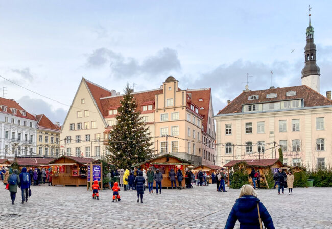 There was already a Christmas tree in Tallinn’s Town Hall Square in the Middle Ages