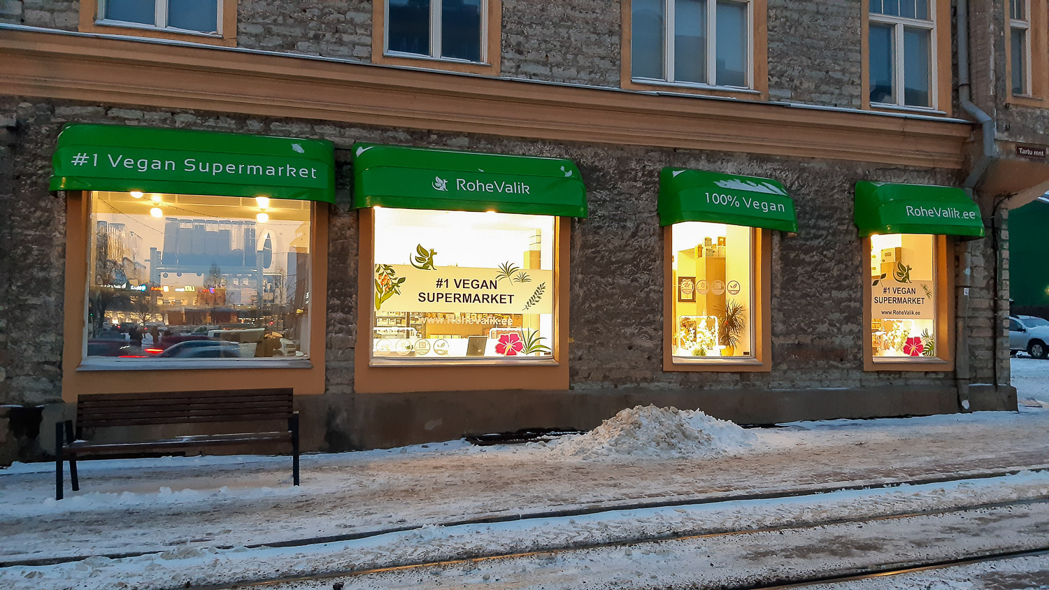 Tallinnasta löytyy vegaaninen supermarket