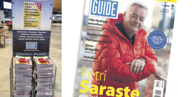Vuoden 2022 ensimmäinen The Baltic Guide -paperilehti on nyt jakelussa