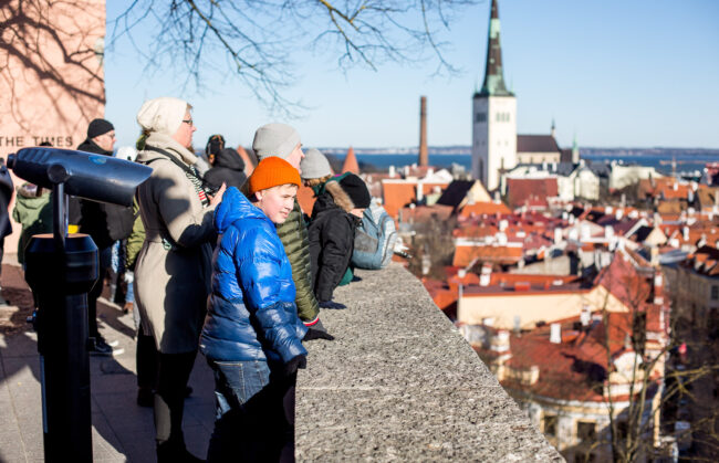 Latvians were the most common visitors to Estonia in January