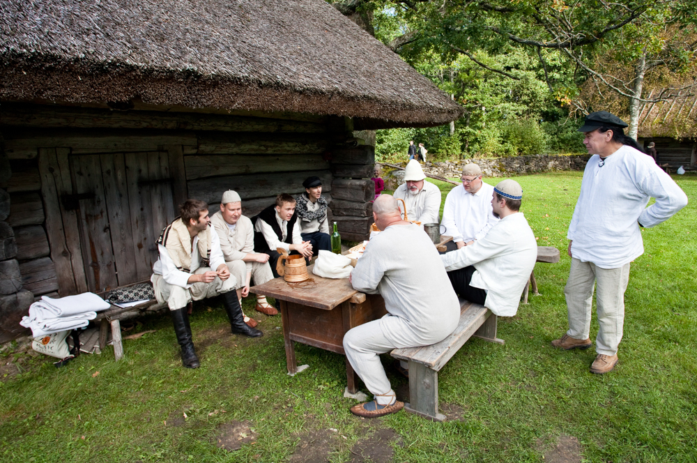 May day birthday and sale at the Estonian Open Air Museum