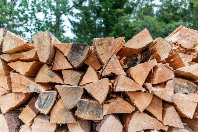 Firewood prices have doubled since last autumn