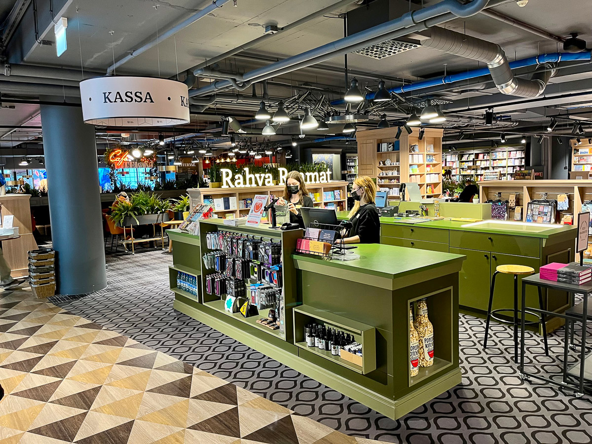 Rahva Raamat’s Viru Keskus store was chosen as the best bookstore in the world at the London Book Fair