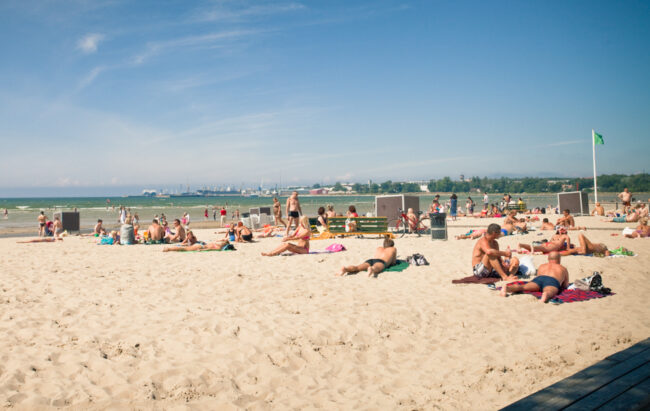 Stroomi beach swimming area to be moved because of pollution worries