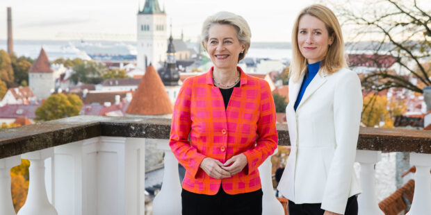 European Commission President Ursula von der Leyen in Estonia – “We have to protect European citizens from Putin’s war on energy.”