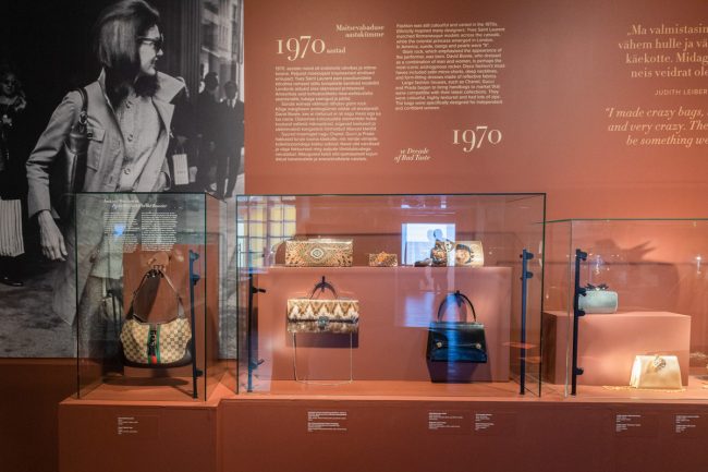 Iconic and famous handbags at the Adamson-Eric Museum in Tallinn