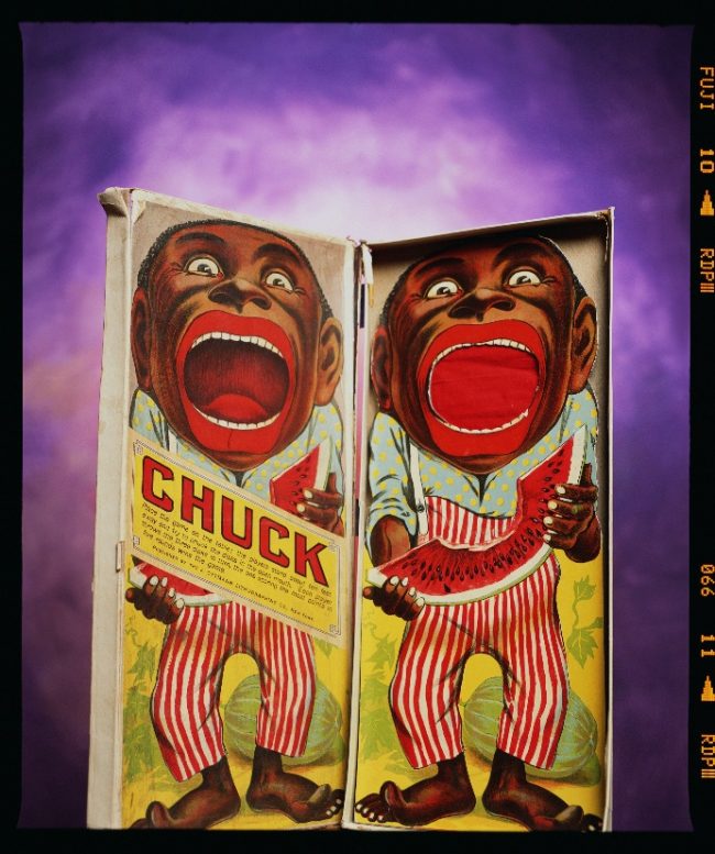 Infamous_ Carnival Games-Chuck, Vintage Early 20s Century Board Game © Andres Serrano. Courtesy