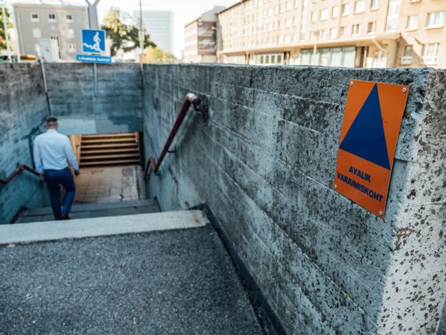 Public shelters around Estonia