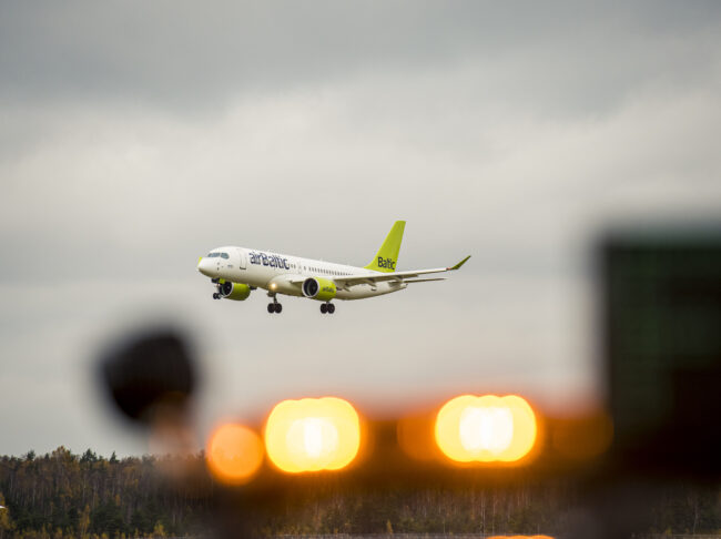 airBaltic carried 42% more passengers in January