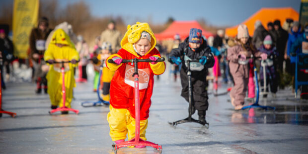 Tomorrow a kick sledding competition will take place on the shores of Peipsi Lake