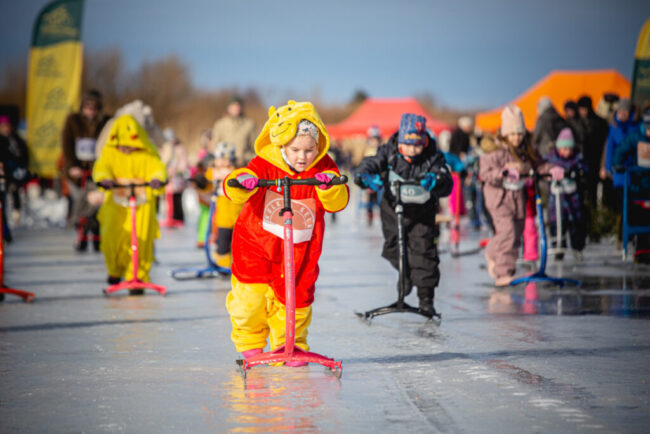 Tomorrow a kick sledding competition will take place on the shores of Peipsi Lake