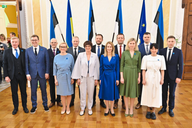 The 53rd government of the Republic of Estonia took office