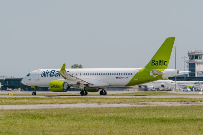 In March, airBaltic carried 35 percent more Estonian passengers than last year