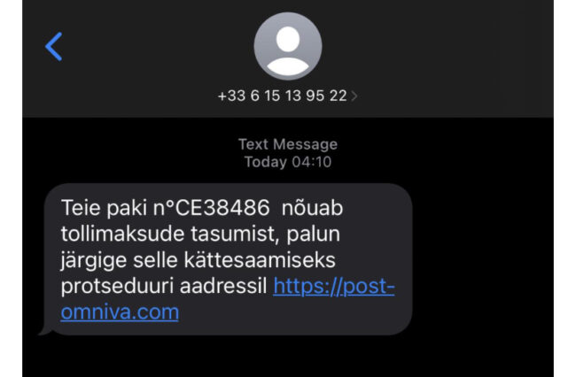 Elisa issues warning about phishing SMS