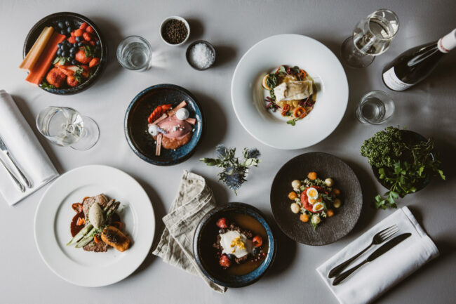 Tallink’s new menu combines Nordic flavors from the garden and forest