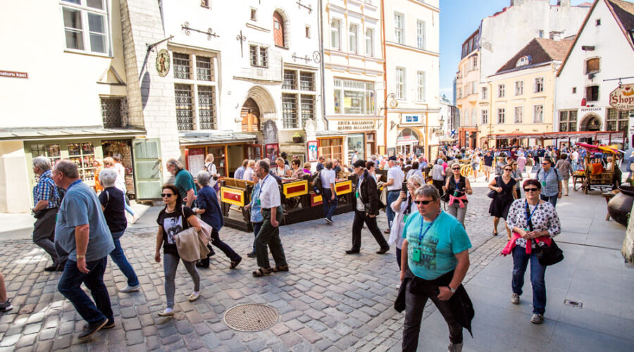 Ulkomaalaiset matkailijat toivat Viroon ensimmäisellä vuosineljänneksellä 95 miljoonaa euroa enemmän kuin vuonna 2022