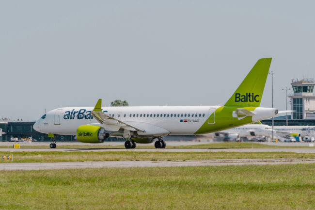 In May, airBaltic carried 40% more passengers from Tallinn than a year ago
