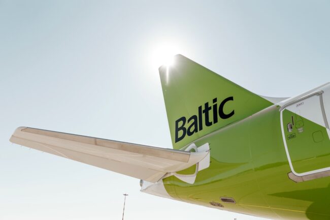 The number of airBaltic passengers increased by 22% in June