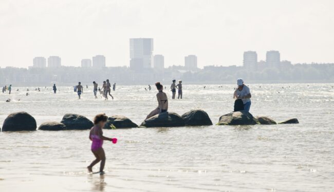 Health Board recommends not to swim at two Tallinn beaches