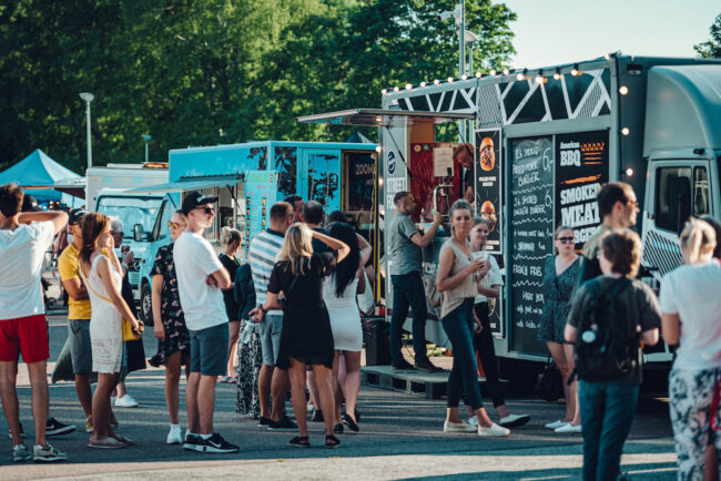 Test your taste buds at the largest food-on-wheels festival in the Baltics