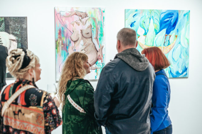 An exhibition aimed at budding art collectors has opened at the Victoria Olt Gallery in Tallinn