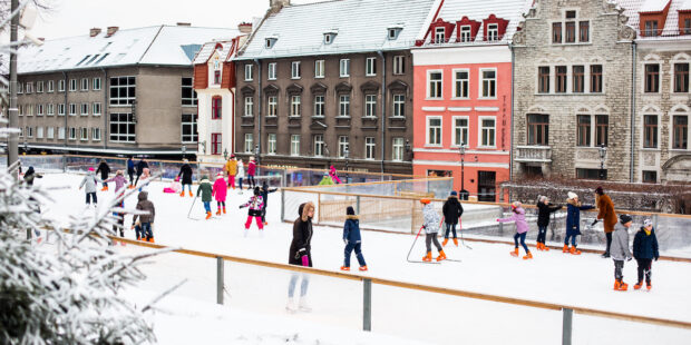 Open-air ice rinks in Tallinn