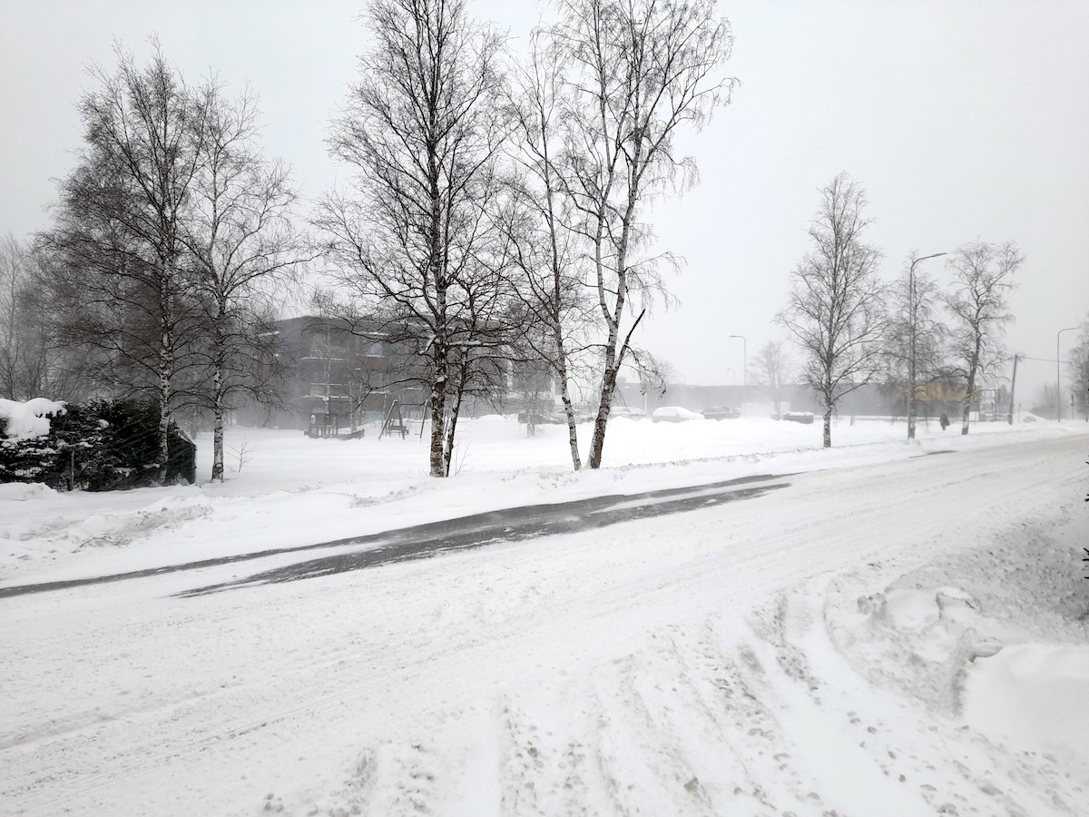 Viron ympäristövirasto varoittaa tänä iltana alkavasta runsaasta lumisateesta