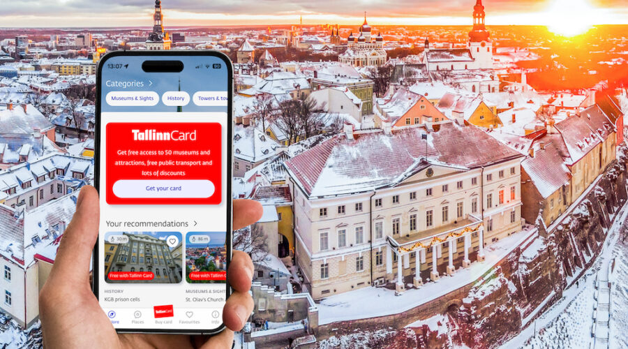 Uusi Tallinn Cardin sovellus – omatoimimatkailijan paras reissukaveri