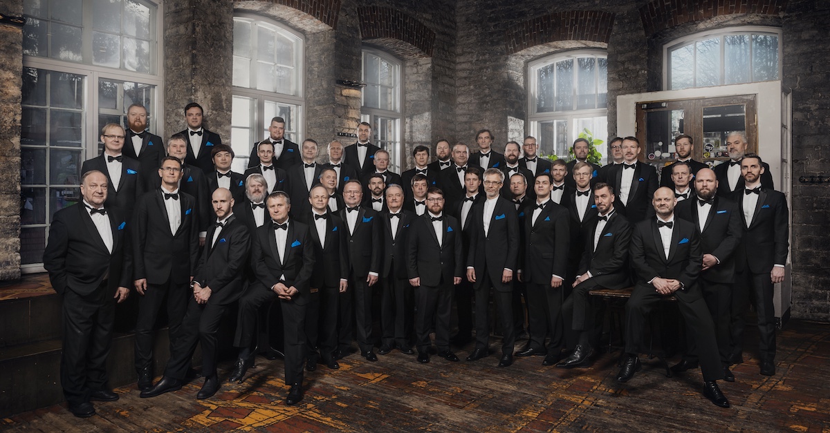 Estonian National Male Choir to perform unique concert