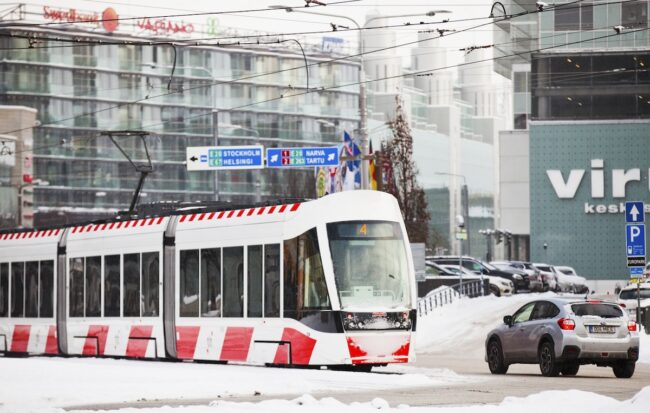 Public transport will run after midnight this New Year in Tallinn