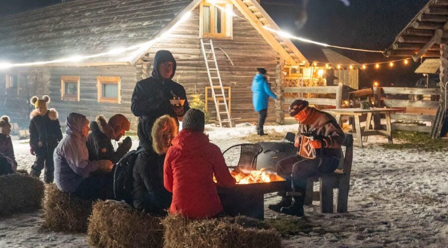 Peipsijärven rannalla YÖsyöpotellään