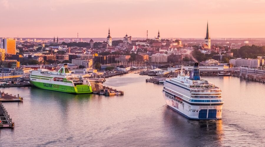 Tietyömaat runnovat jälleen Tallinnan sataman edustaa