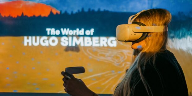 Hugo Simbergin virtuaalitodellinen taidenäyttely Pocossa 